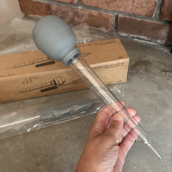 The pampered chef new master w/cleaning brush set item 1665 unused inbox retired - Picture 6 of 9